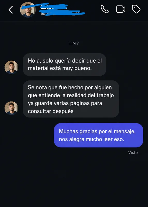 Testimonio de alumno sobre Mecánica Industrial en Infografías — 3