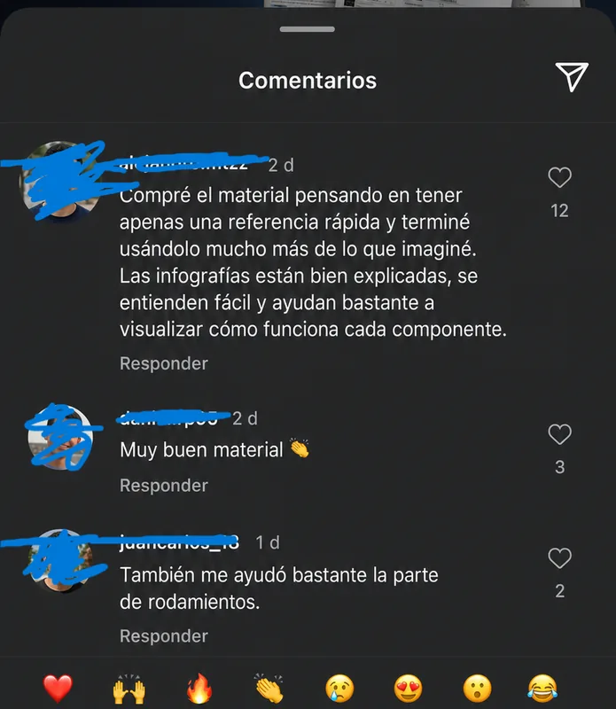 Testimonio de alumno sobre Mecánica Industrial en Infografías — 4